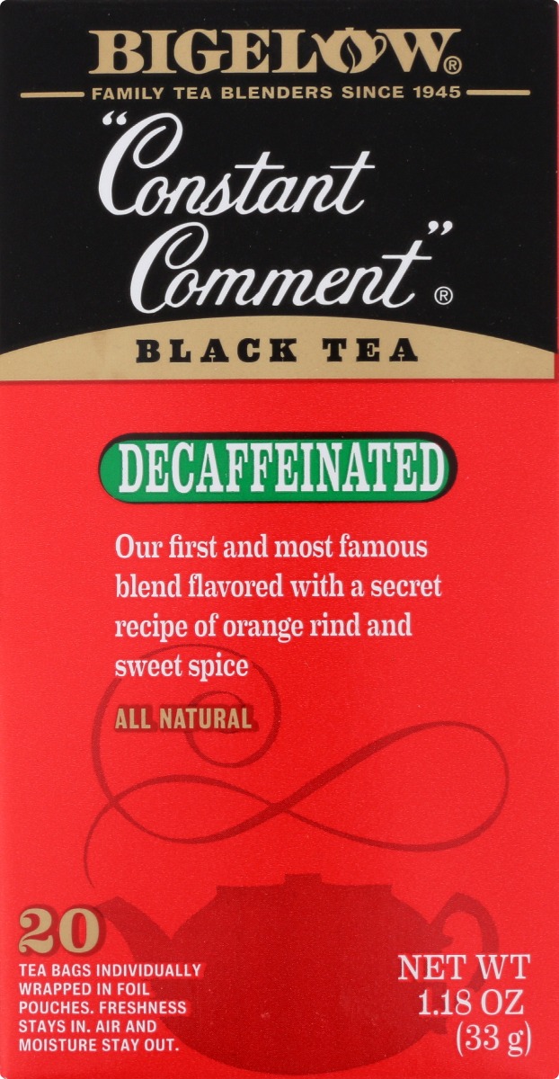 Picture of Bigelow KHFM00097519 1.18 oz Constant Comment Decaf Black Tea
