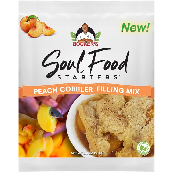 Picture of Bookers Soul Food Starters KHRM00389309 Peach Cobbler Fill Mixer - 2.4 oz