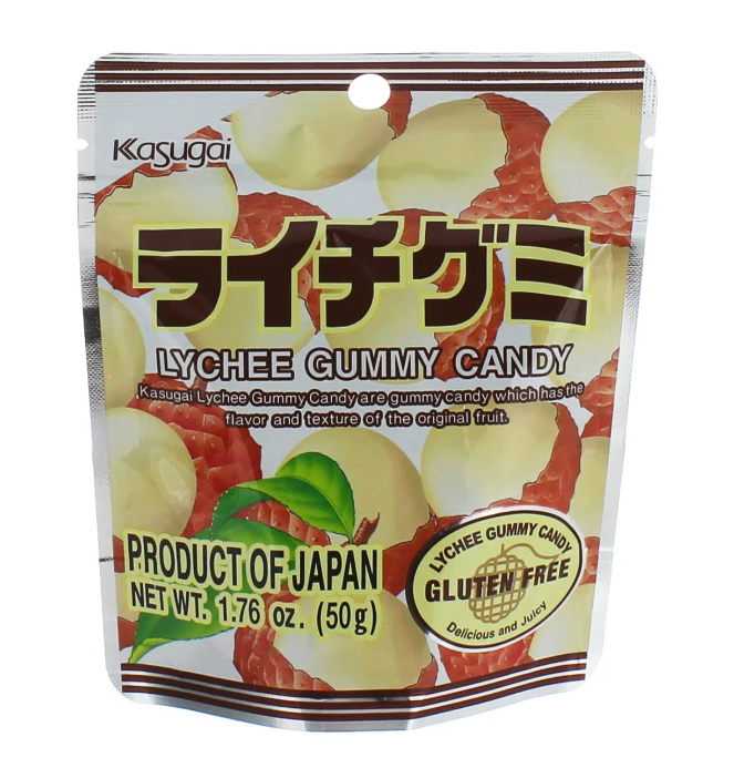 Picture of Kasugai KHRM00127447 1.76 oz Gummy Lychee Candy