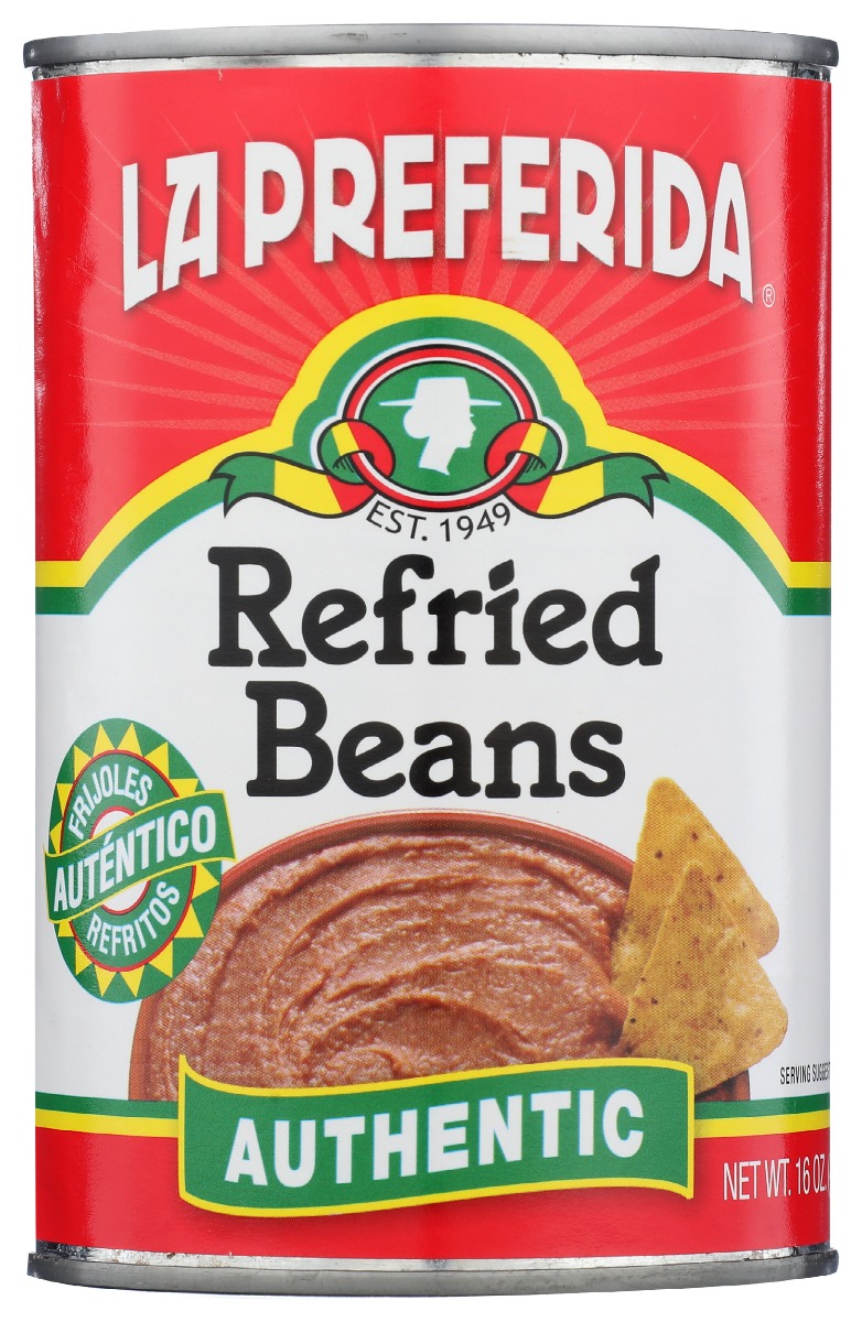 Picture of LA Preferida KHRM00007527 16 oz Authentic Refried Beans
