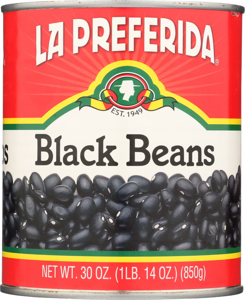 Picture of LA Preferida KHRM00017746 30 oz Black Bean