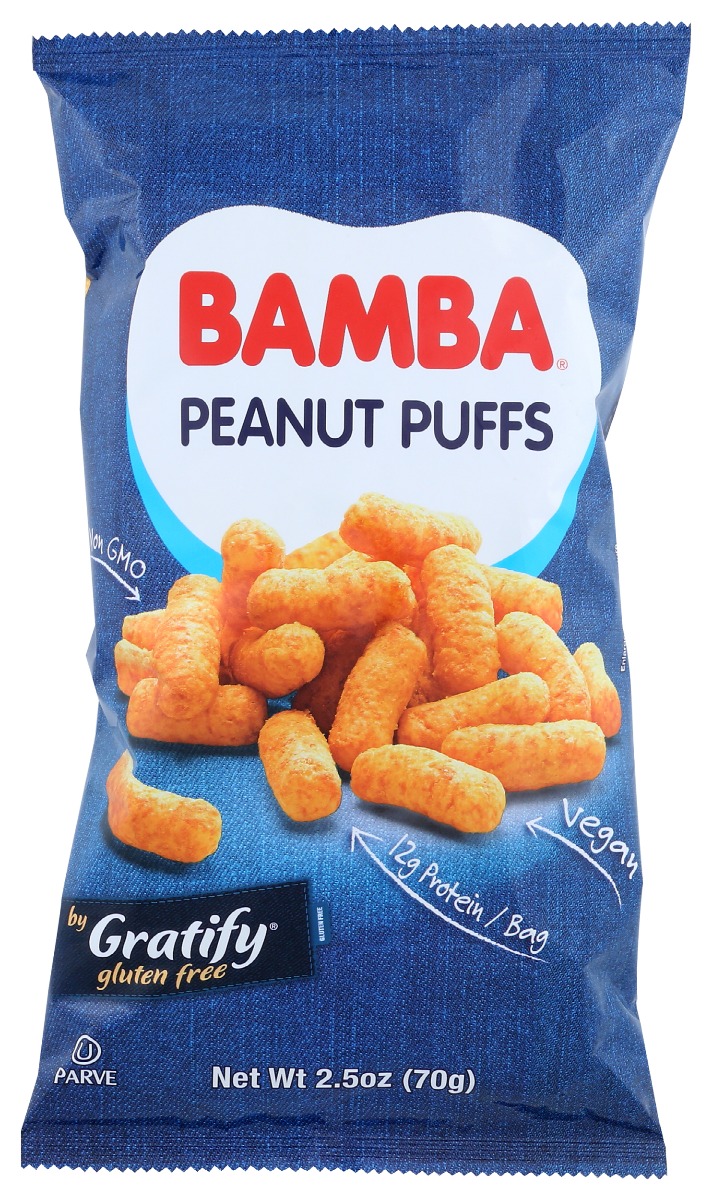 Picture of Gratify KHRM00344265 2.5 oz Bamba Puff Peanut