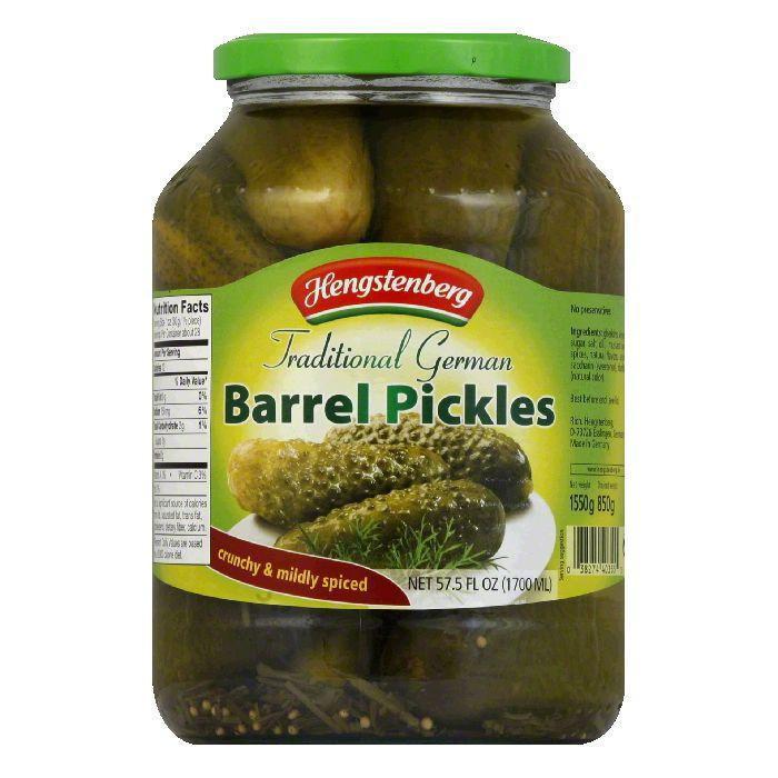 Picture of Hengstenberg KHRM00069437 57.5 oz Traditional German Barrel Pickles