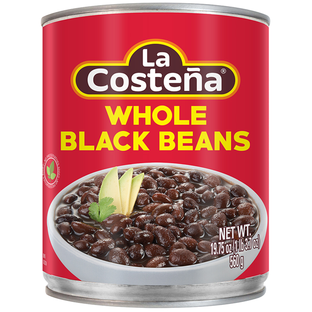 Picture of LA Costena KHRM00026682 19.75 oz Whole Black Beans