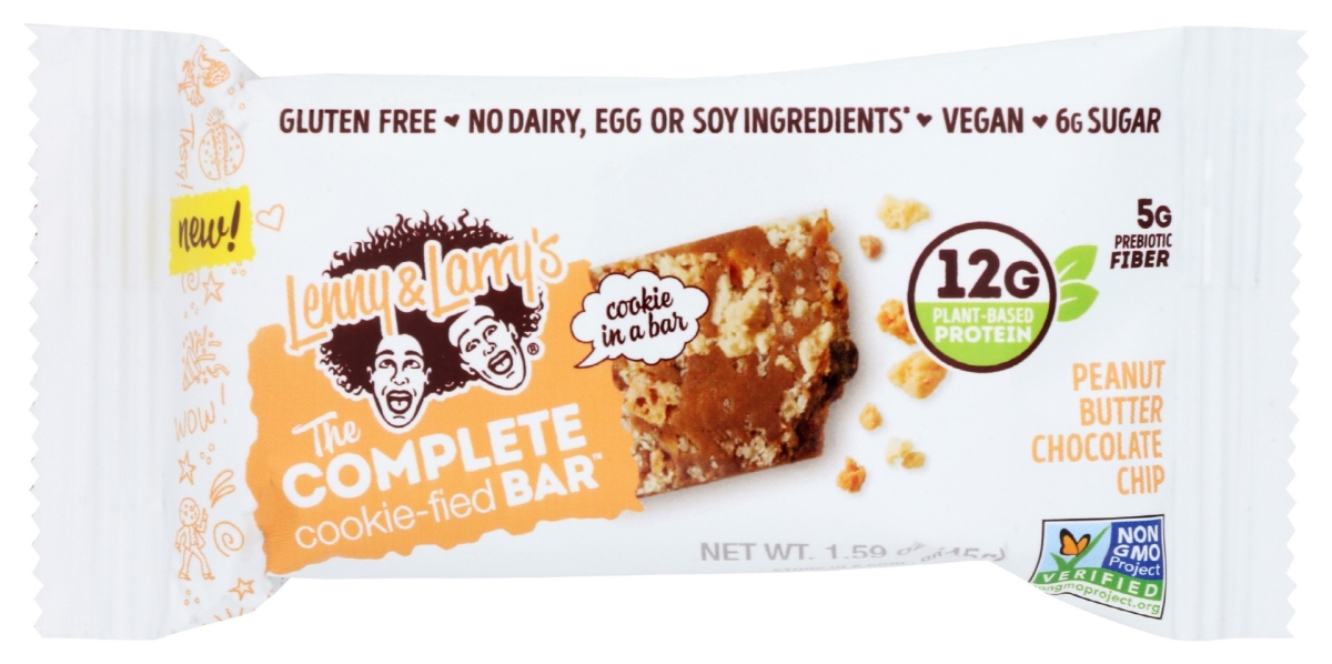 Picture of Lenny & Larrys KHCH00386115 1.59 oz Cookiefied Chocolate Chip Protein Bar
