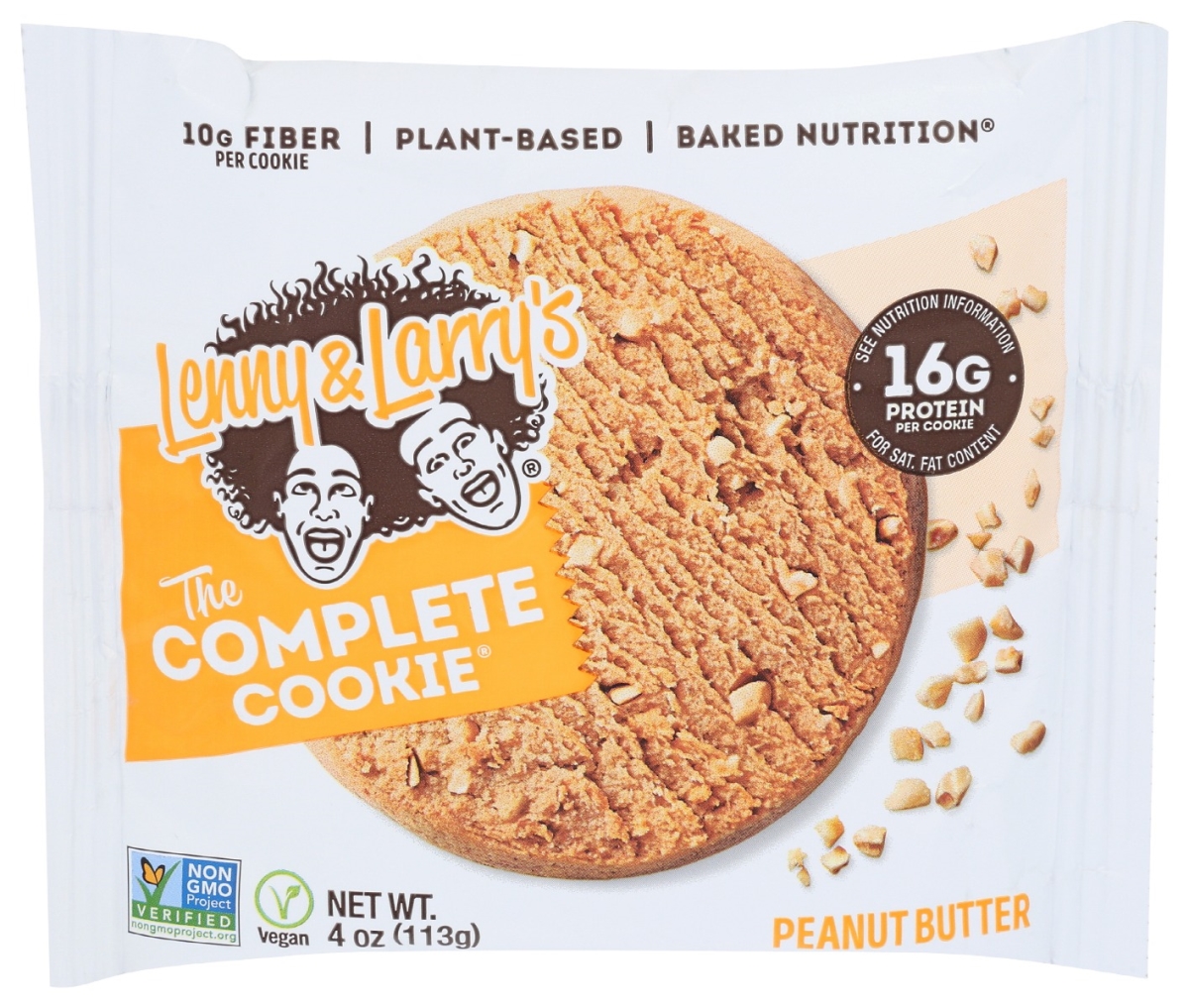Picture of Lenny & Larrys KHRM00244533 4 oz The Complete Cookie&#44; Peanut Butter