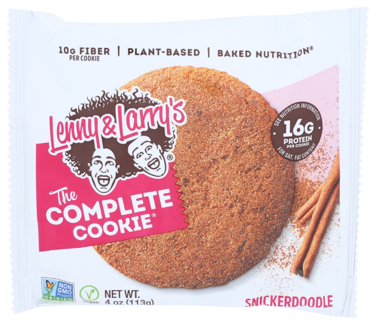 Picture of Lenny & Larrys KHRM00264425 4 oz The Complete Cookie&#44; Snickerdoodle