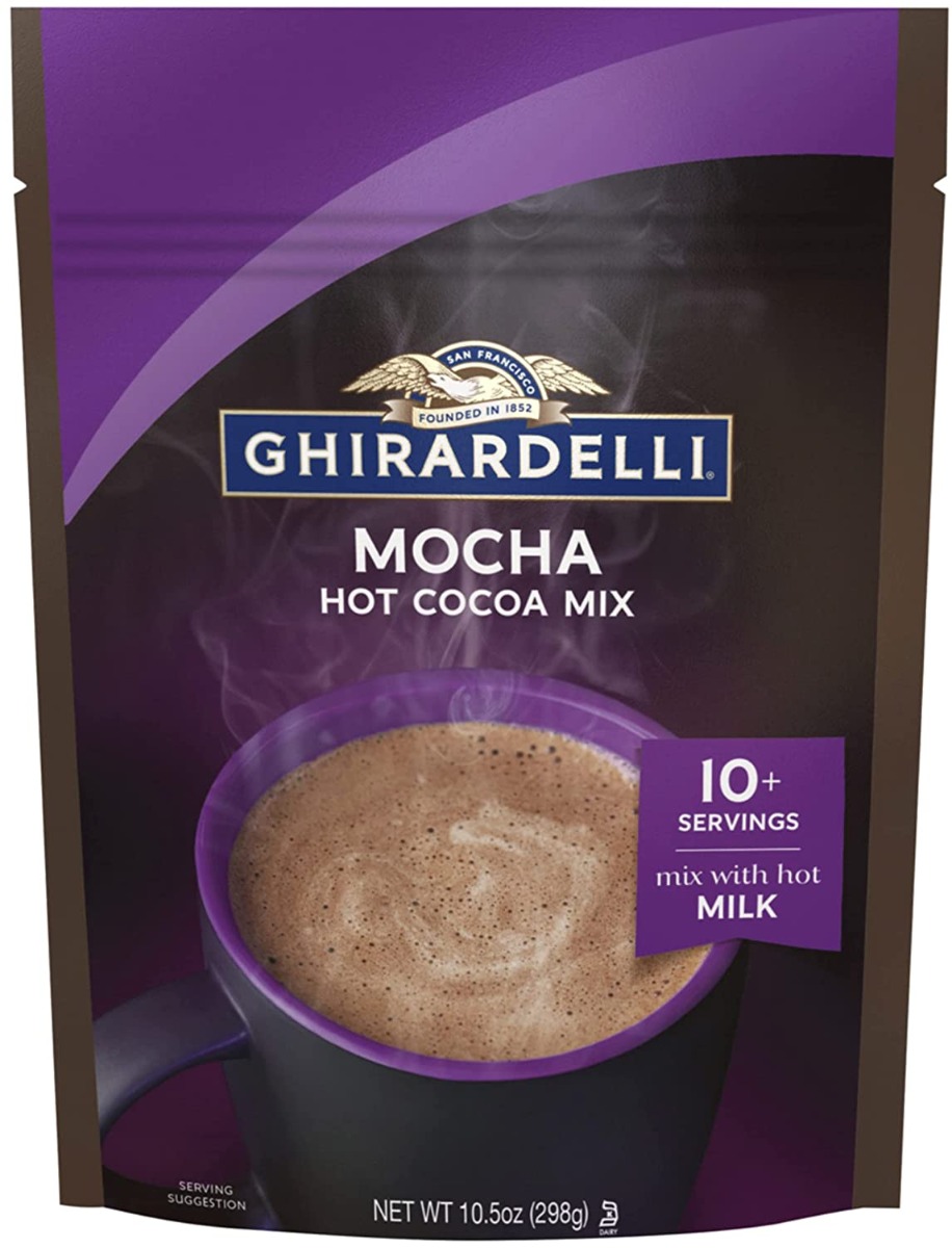 Picture of Ghirardelli KHRM00099610 10.5 oz Chocolate Mocha Premium Hot Cocoa Mix