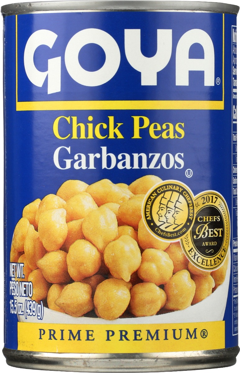Picture of Goya KHRM00033934 15.5 oz Chick Peas Canned Food