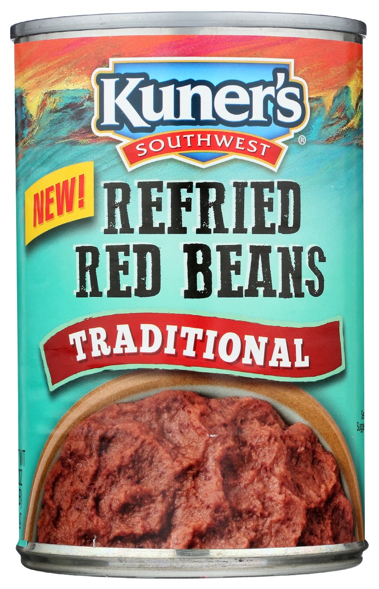 Picture of Kuners KHRM00346625 16 oz Traditional Refried Red Beans