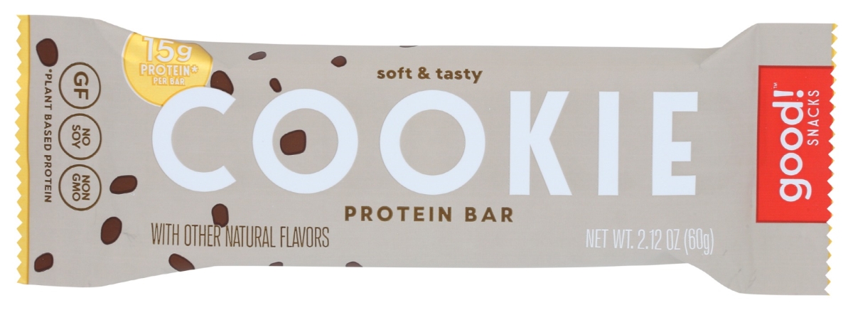 Picture of Good Snacks KHRM00331205 2.12 oz Protein Bar Cookie