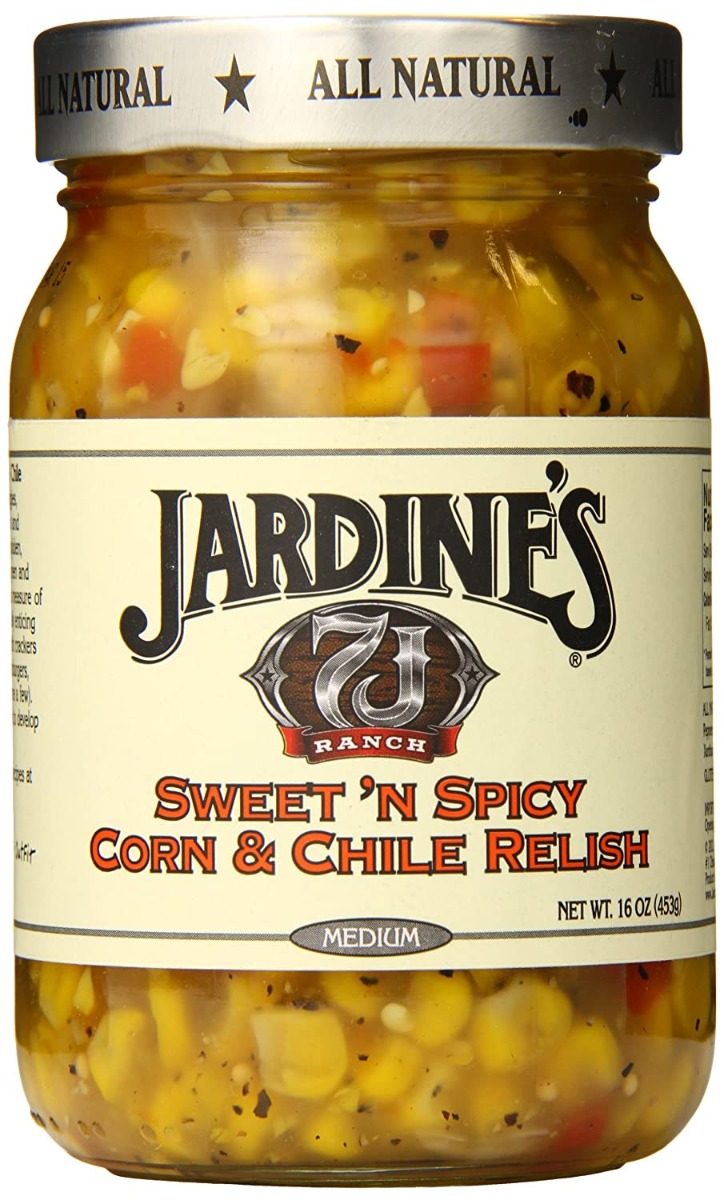 Picture of Jardines KHRM00137718 16 oz Sweet N Spicy Corn & Chile Relish