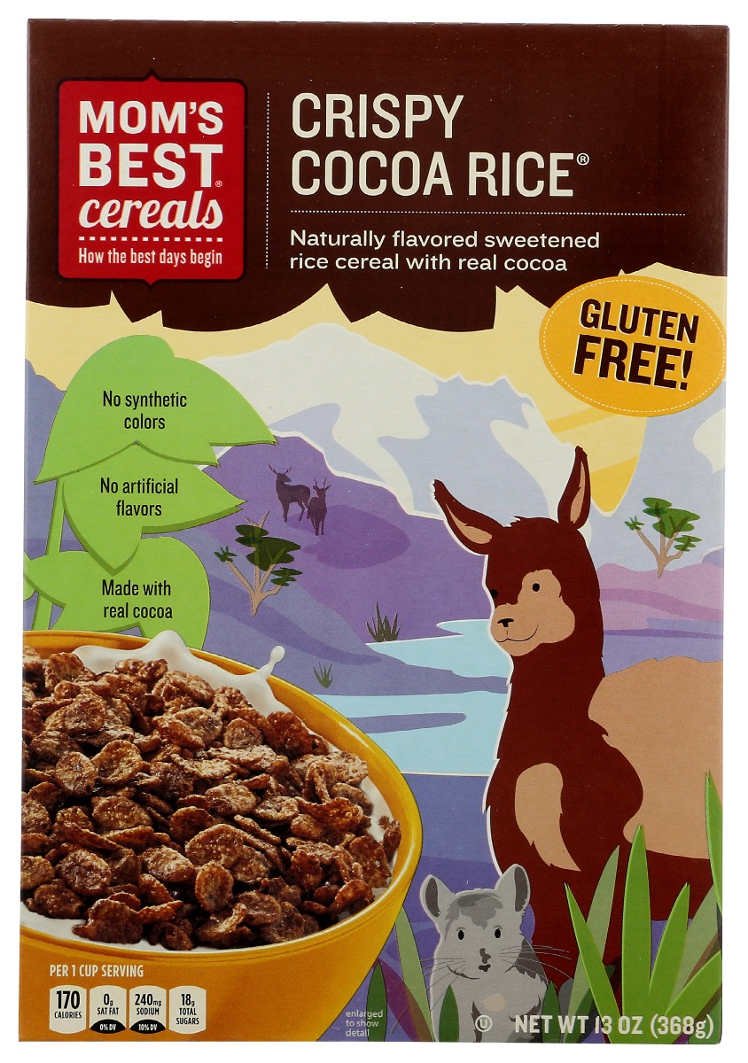 KHRM00341775 13 oz Crispy Rice Cocoa Cereal -  MOMS BEST