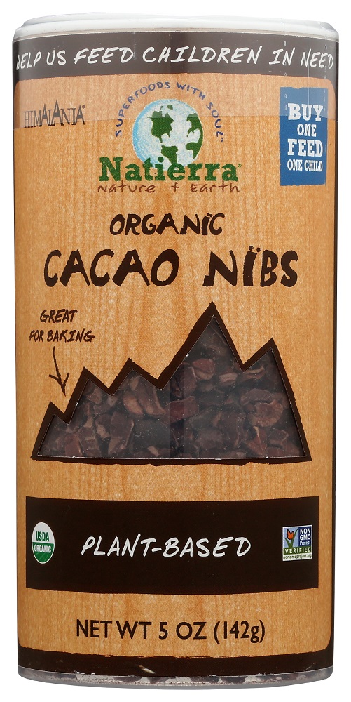 Picture of Natierra KHFM00266994 5 oz Organic Cacao Nibs Shaker