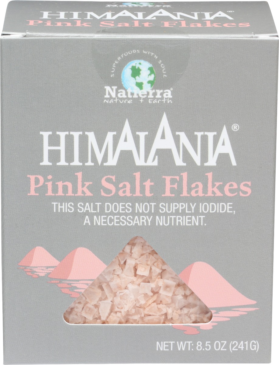 Picture of Natierra KHRM00332662 8.5 oz Himalania Pink Salt Flakes Box
