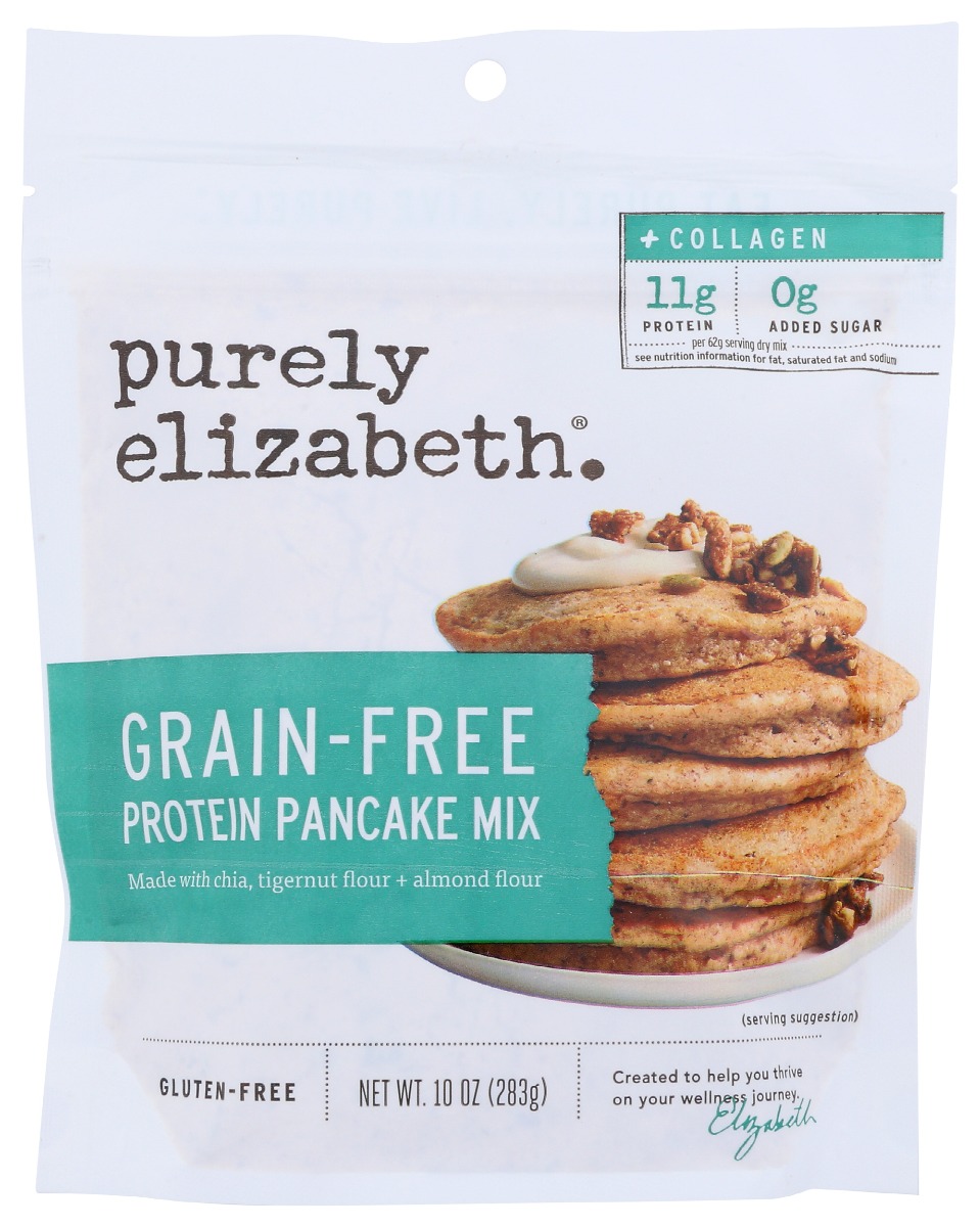 Picture of Purely Elizabeth KHLV00354780 10 oz Collagen Gluten Free Mix Pancake