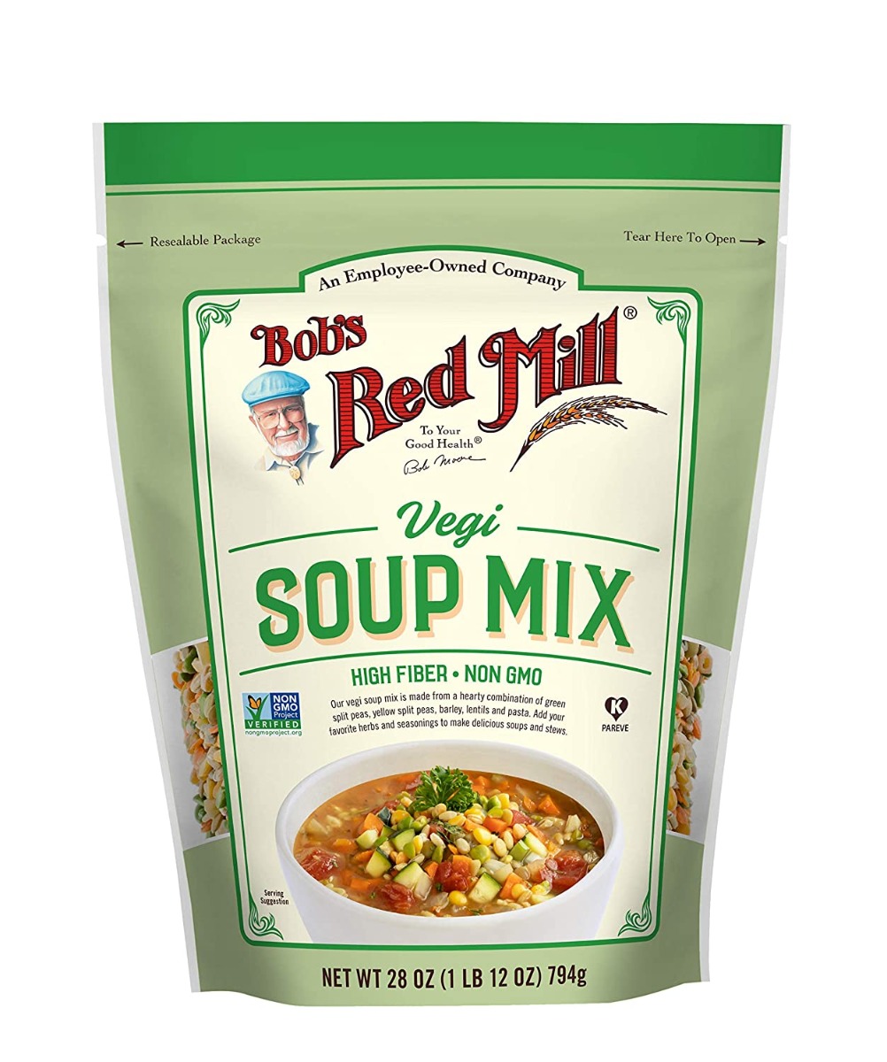 Picture of Bobs Red Mill KHLV00356120 28 oz Veggie Soup Mix