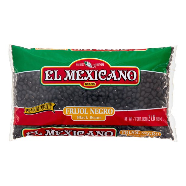 Picture of El Mexicano KHRM00353006 32 oz Organic Black Beans