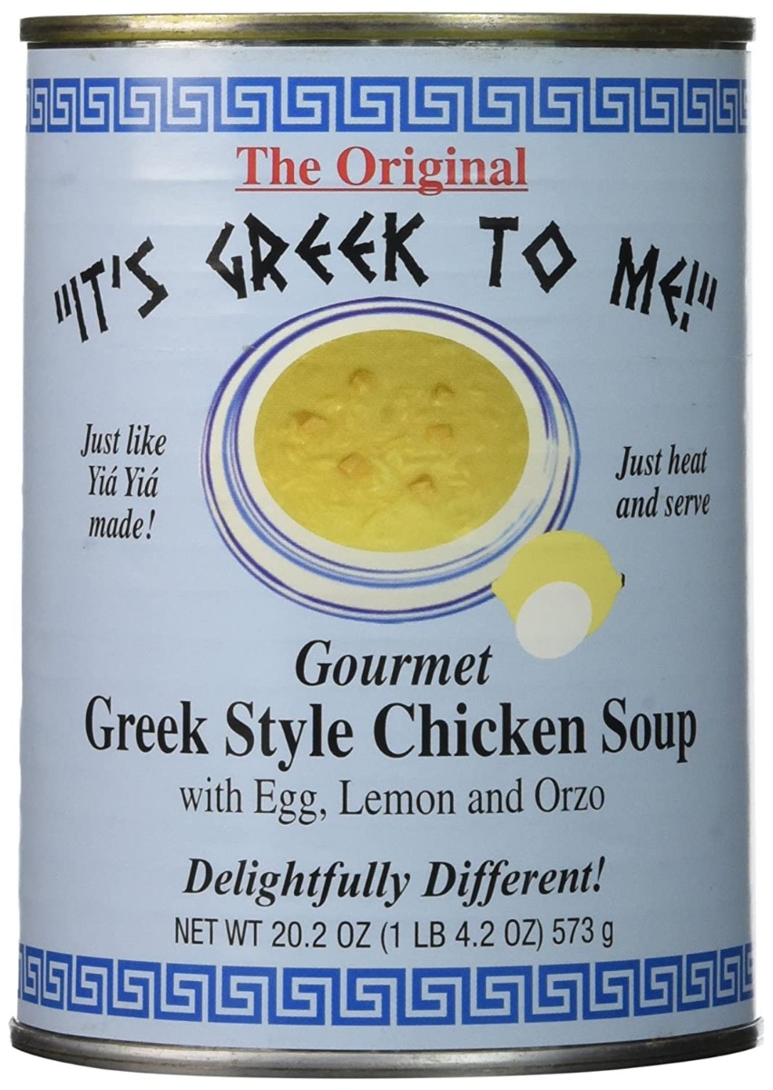 Picture of Its Greek To Me KHRM00070047 20.2 oz Gourmet Greek Style Chicken Soup