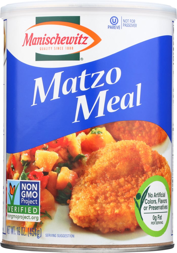 Picture of Manischewitz KHLV00884593 16 oz Matzo Daily Canister Meal
