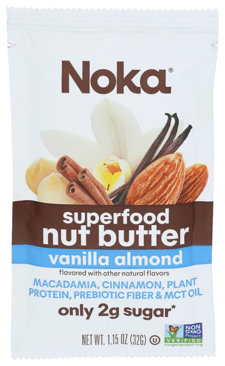 Picture of Noka KHRM00373124 1.15 oz Vanilla Almond Nut Butter