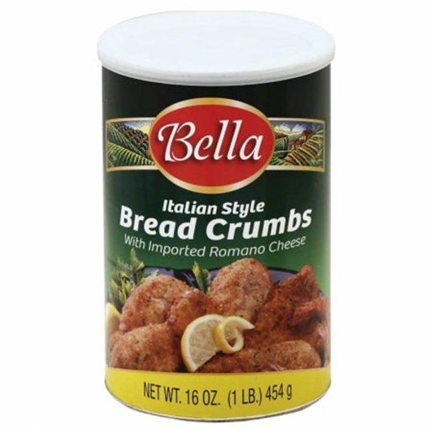 Picture of Bella KHRM00037718 16 oz Italian Style Bread Crumbs with Imported Romano Cheese