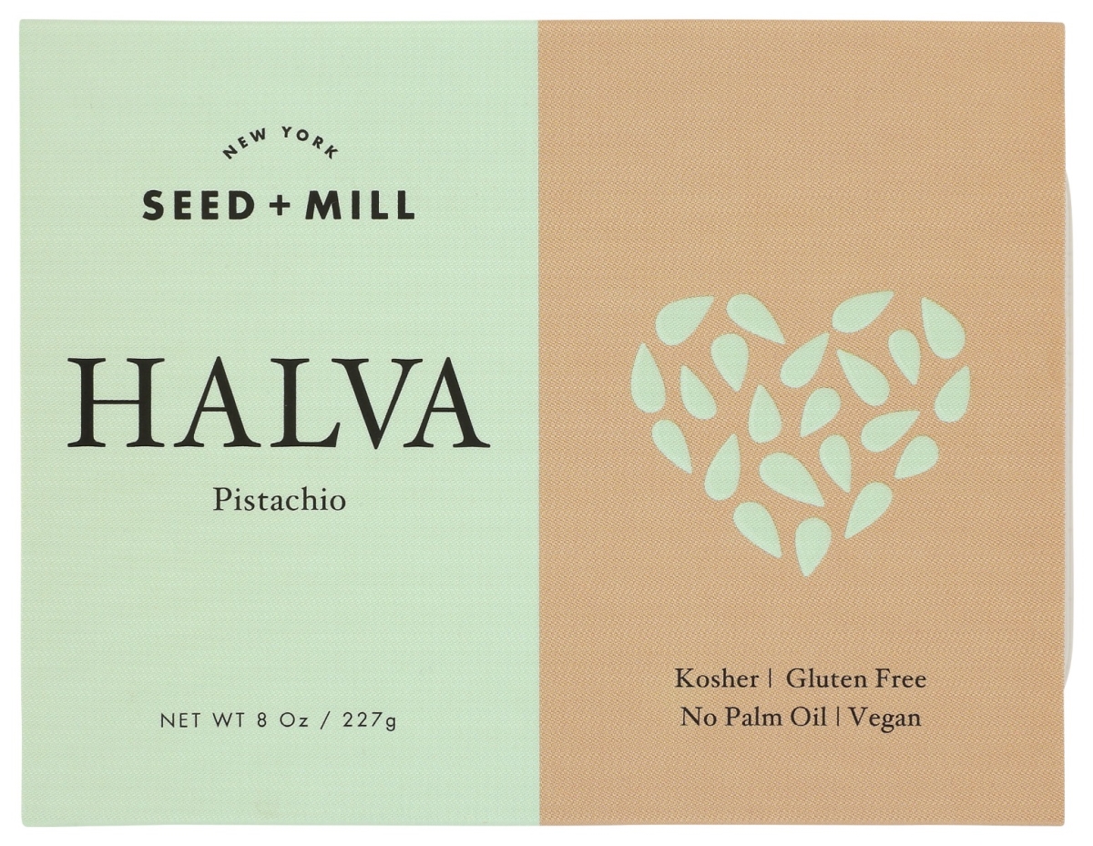 Picture of Seed & Mill KHCH00368451 8 oz Pistachio Halva Chocolate
