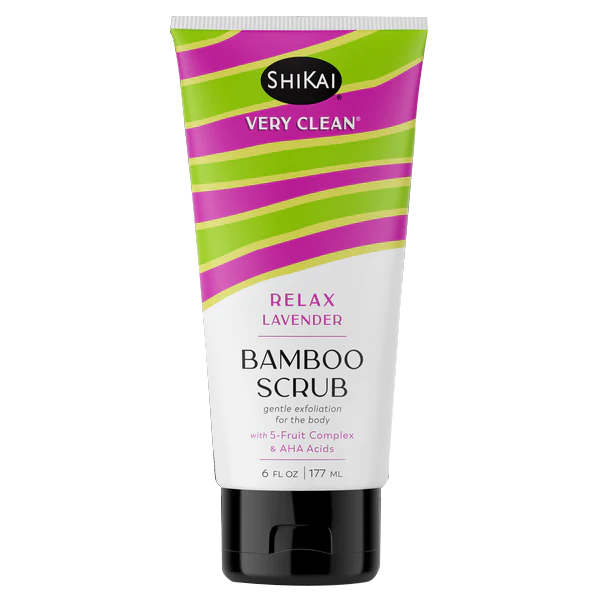 Picture of Shikai KHCH00404679 6 fl oz Very Clean Relax Lavender Bamboo Scrub