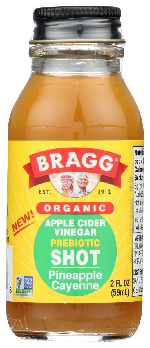 Picture of Bragg KHRM00361373 2 oz Apple Cider Vinegar Pineapple Caynenne