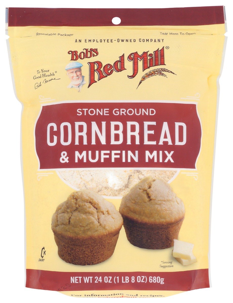 Picture of Bobs Red Mill KHRM00364161 24 oz Cornbread & Muffin Mix