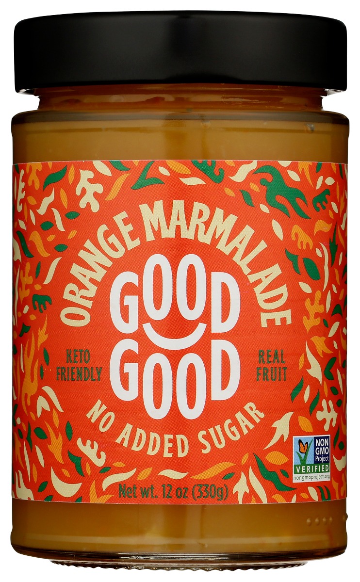 Picture of Good Good KHRM00397545 12 oz Orange Marmalade Keto Friendly No Added Sugar Jam