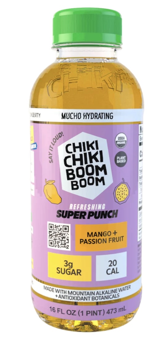Picture of Chiki Chiki Boom Boom KHRM00406191 16 fl oz Organic Mango & Passion Fruit Juice