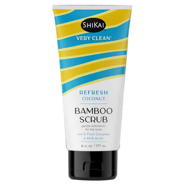 Picture of Shikai KHCH00404680 6 fl oz Very Clean Refresh Coconut Bamboo Scrub