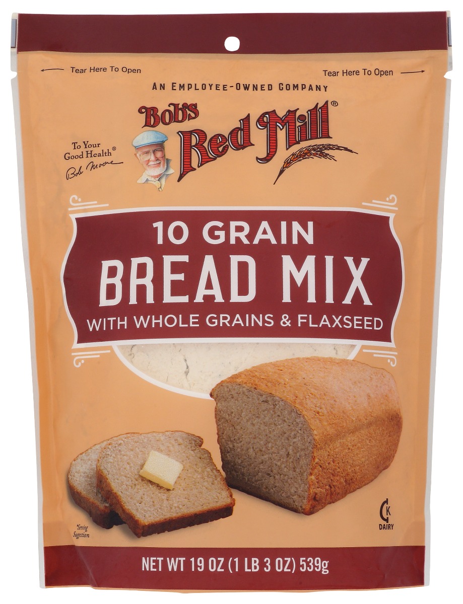 Picture of Bobs Red Mill KHRM00364261 19 oz 10 Grain Bread Mix