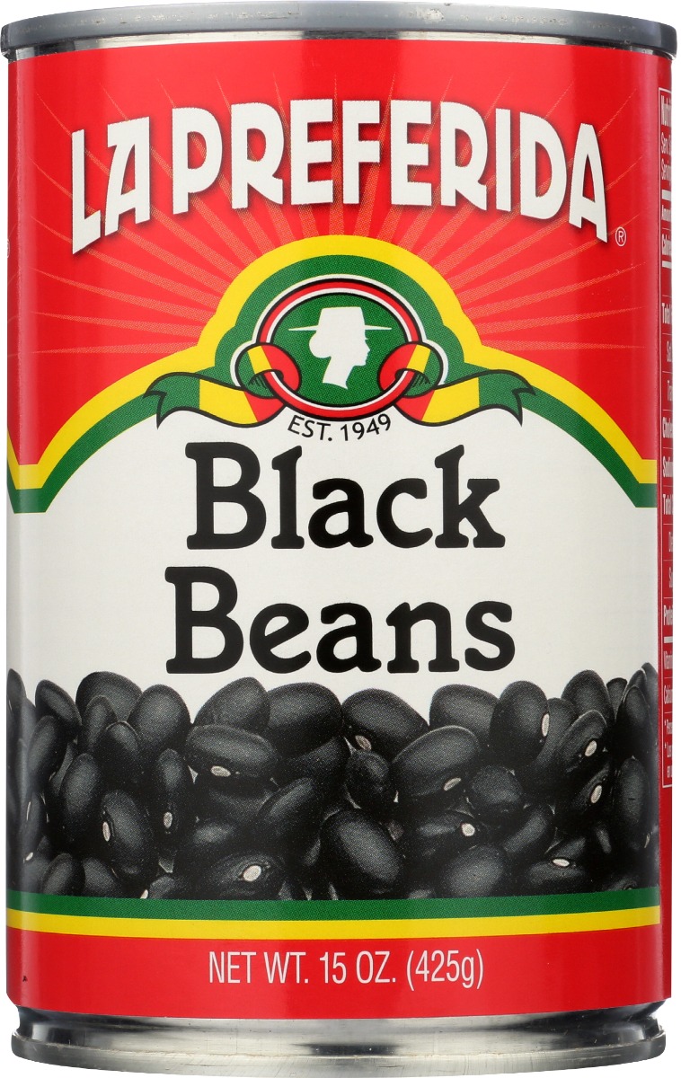Picture of La Preferida KHRM00007314 15 oz Canned Black Bean