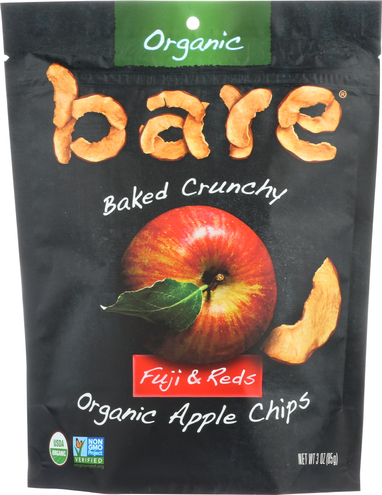 Picture of Bare KHFM00260212 3 oz Organic Fuji & Reds Crunchy Apple Chips