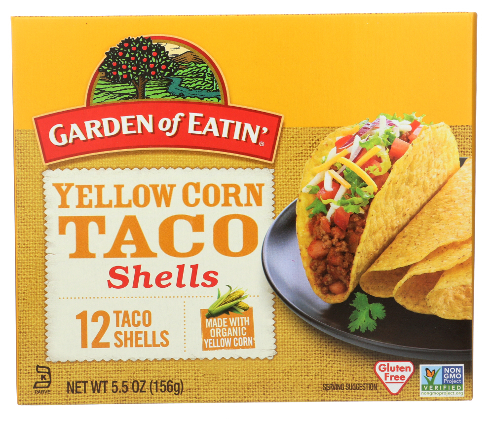 Picture of Garden of Eatin KHFM00414391 5.5 oz Yellow Corn Taco Shells