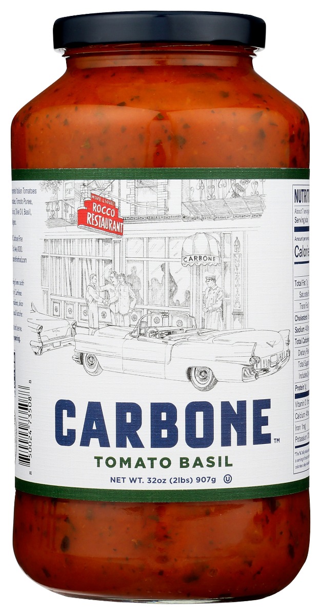 Picture of Carbone KHRM00399470 32 oz Basil Tomato Sauce