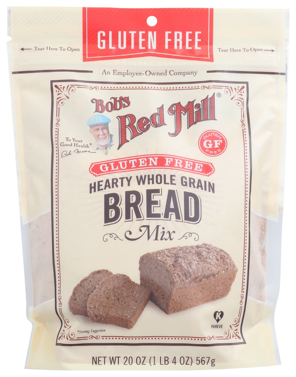 Picture of Bobs Red Mill KHRM00364275 20 oz Hearty Whole Grain Bread Mix