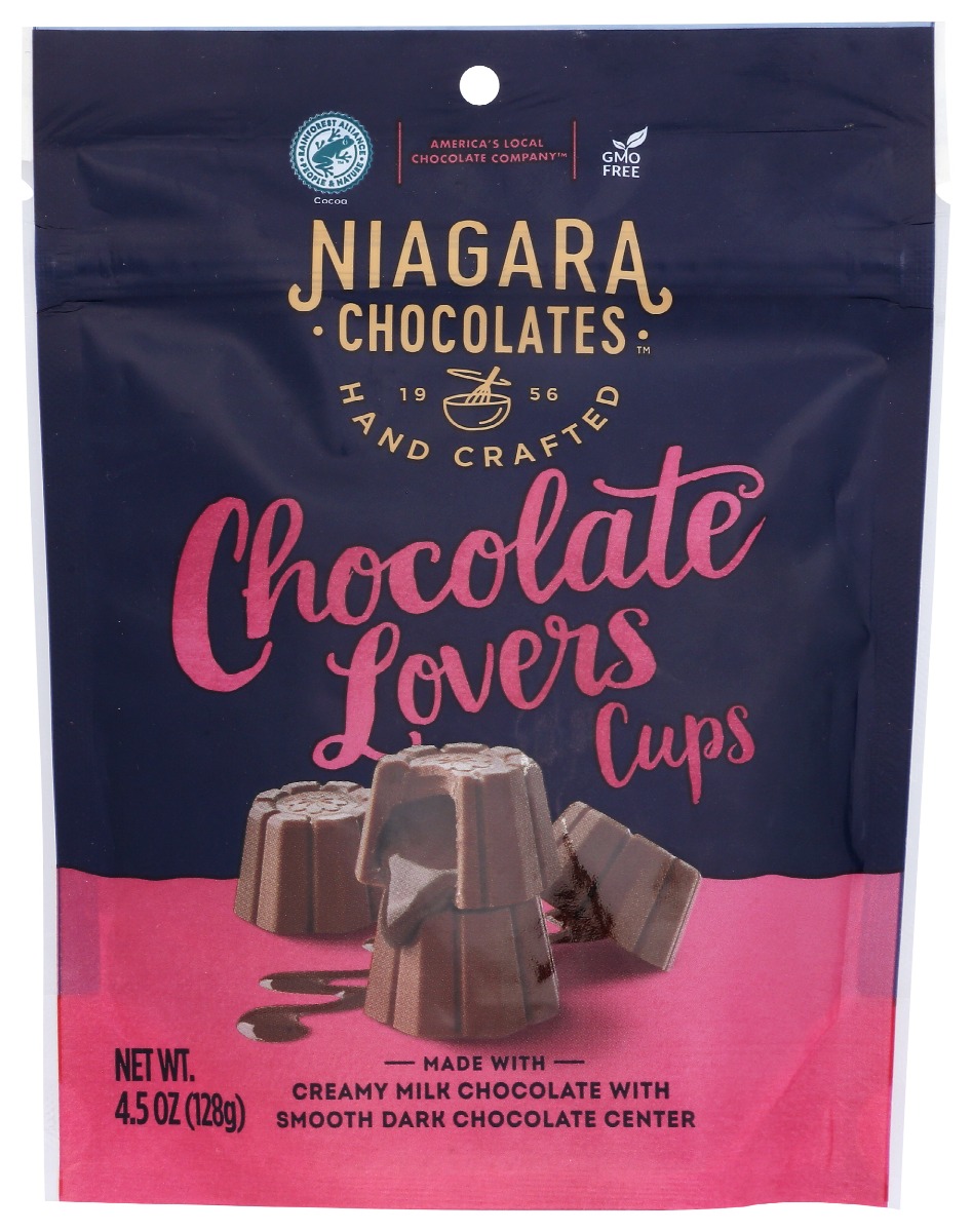 Picture of Niagara KHCH00397144 4.5 oz Chocolate Lovers Cups Stand Up Bag