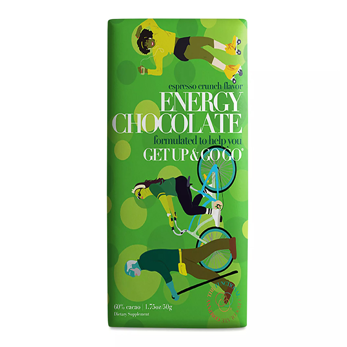 Picture of The Functional Chocolate KHCH00396684 1.75 oz Energy Chocolate
