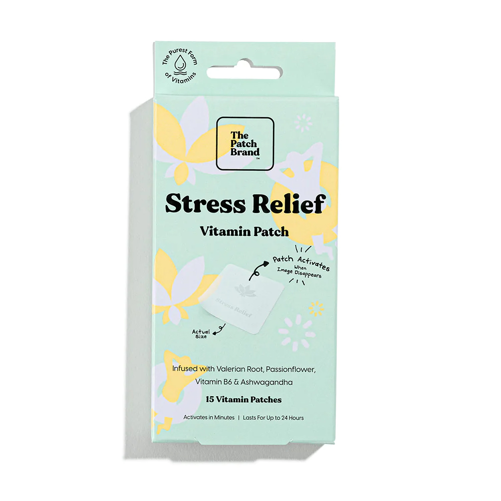 Picture of The Patch Brand KHCH00399294 Stress Relief Vitamin Patch - 15 Each