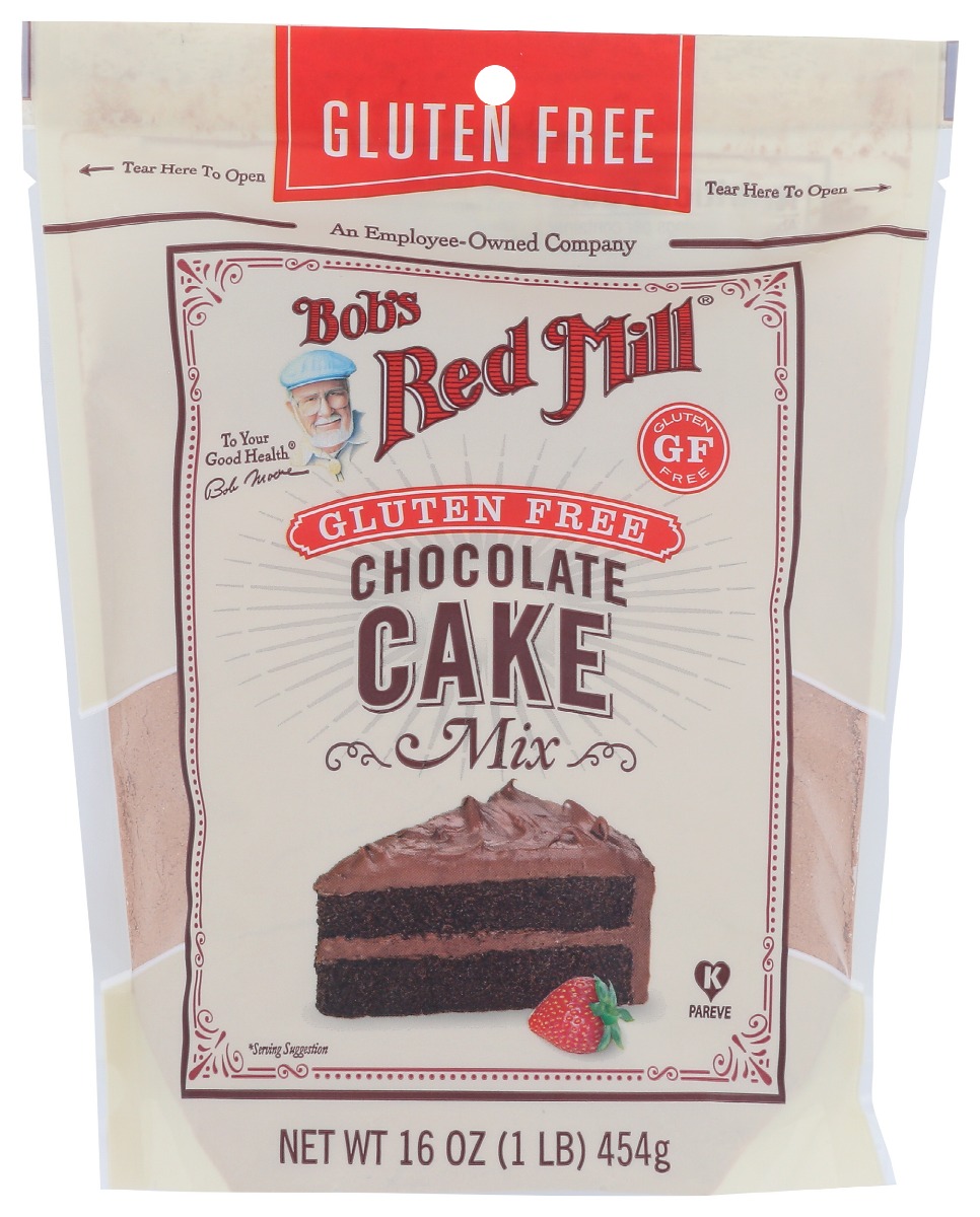 Picture of Bobs Red Mill KHLV00355698 16 oz Gluten Free Chocolate Cake Mix