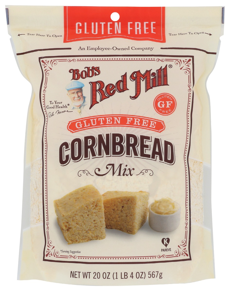 Picture of Bobs Red Mill KHRM00364276 20 oz Corn Bread Mix
