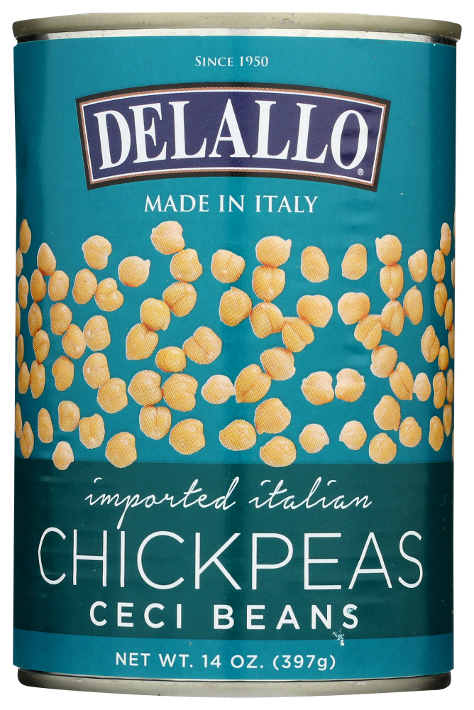 Picture of Delallo KHCH00021107 14 oz Chick Peas Bean