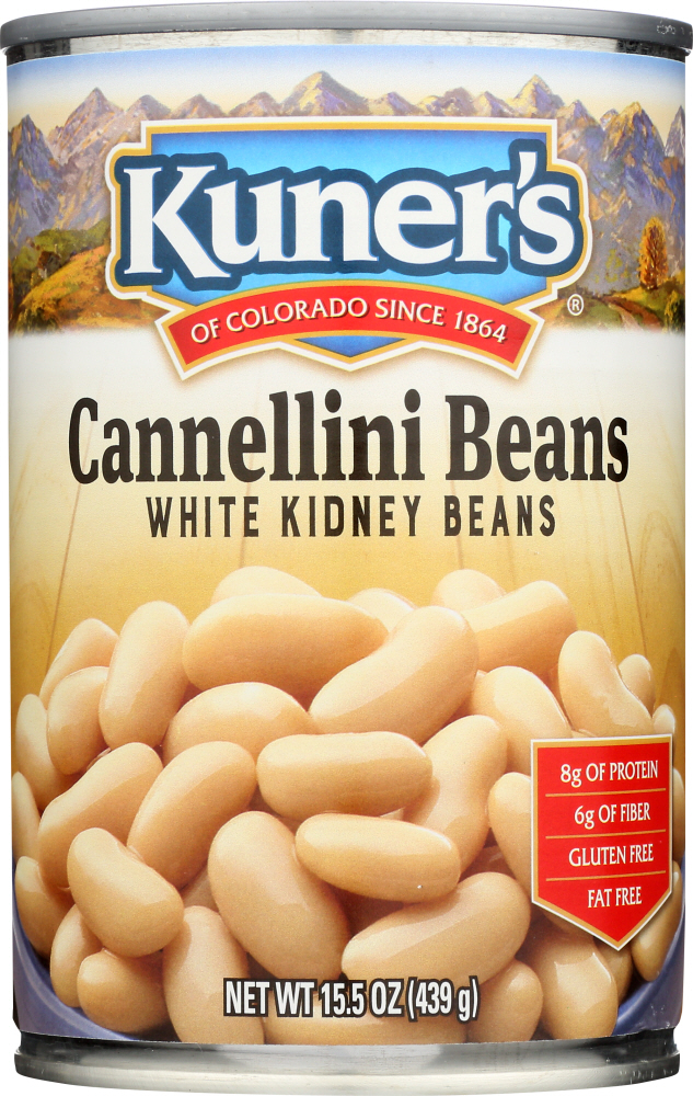 Picture of Kuners KHFM00260243 White Kidney Cannellini Beans&#44; 15 oz