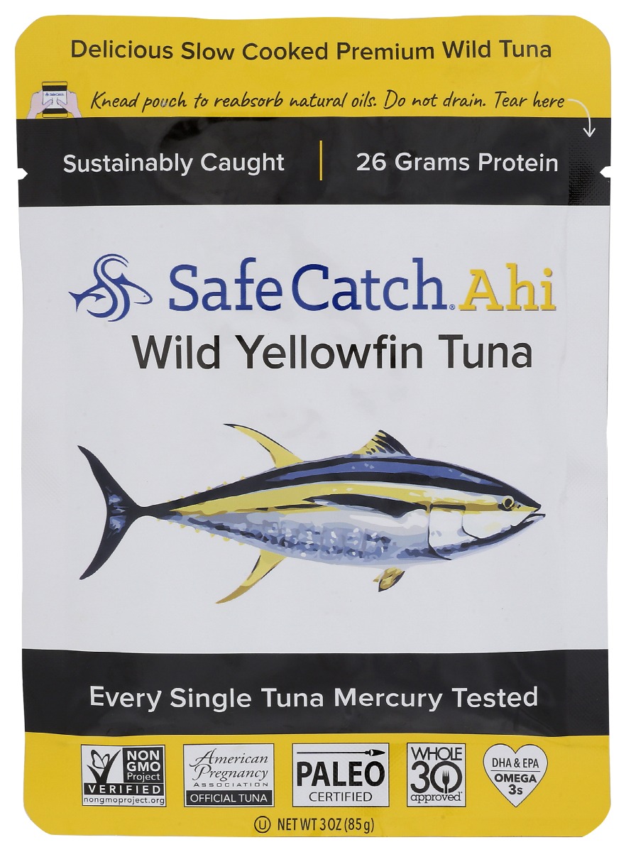 Picture of Safecatch KHRM00390304 3 oz Wild Ahi Yellowfin Tuna Pouch