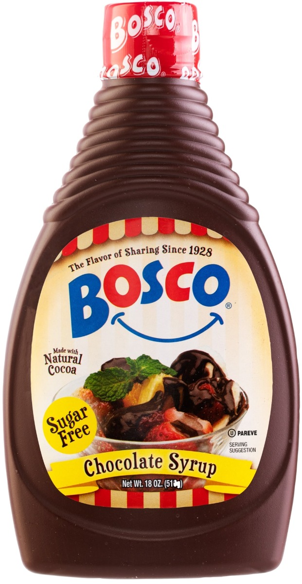 Picture of Bosco KHRM00388154 18 oz Sugar Free Chococolate Syrup