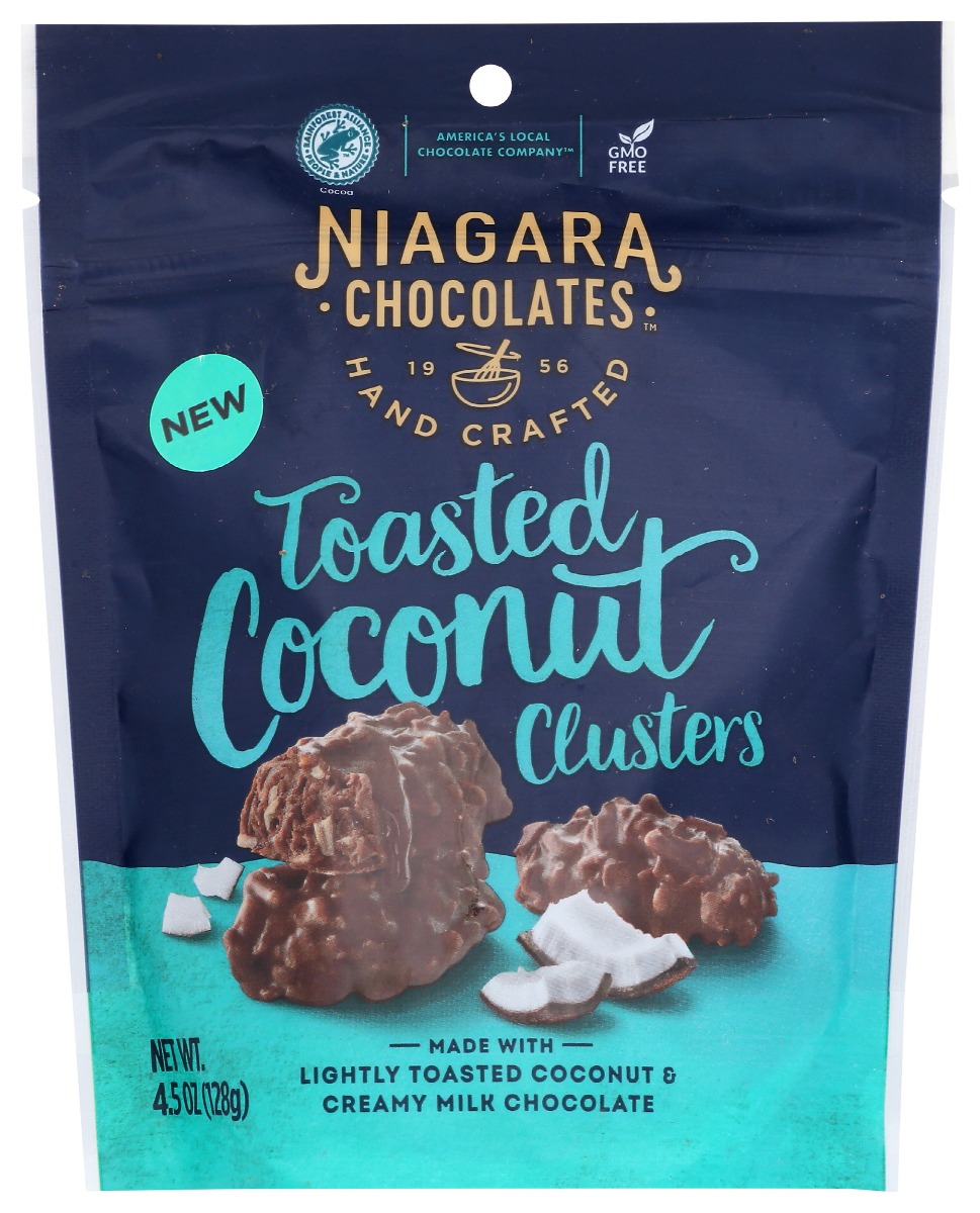 Picture of Niagara KHCH00397139 4.5 oz Milk Chocolate Toasted Coconut Clusters