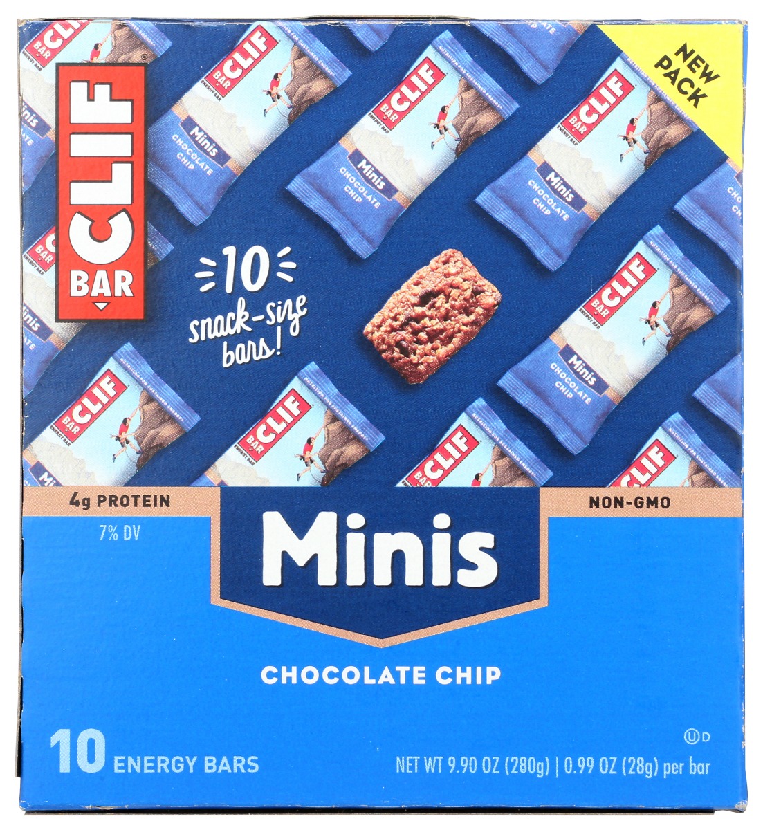 Picture of Clif KHCH00377557 9.9 oz Chocolate Chip Mini Bars